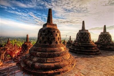 Borobodur, Java