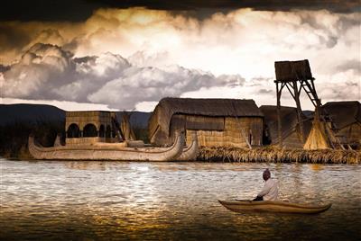 Drijvende rieteilanden, Titicacameer