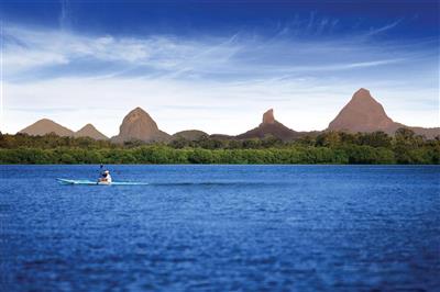 Glasshouse Mountains and Pumicestone Passage, Queensland