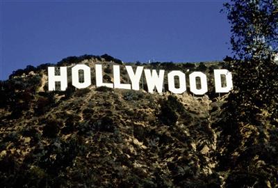 Hollywood sign in Los Angeles
