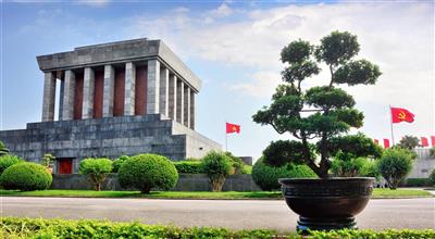 Mausoleum van Ho Chi Minh in Hanoi