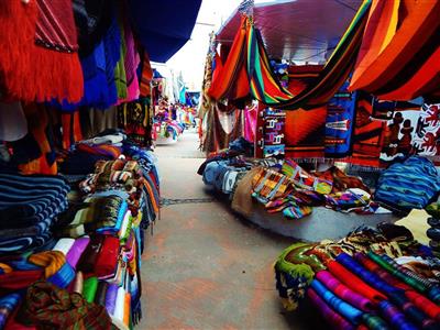 Otavalo, op de markt